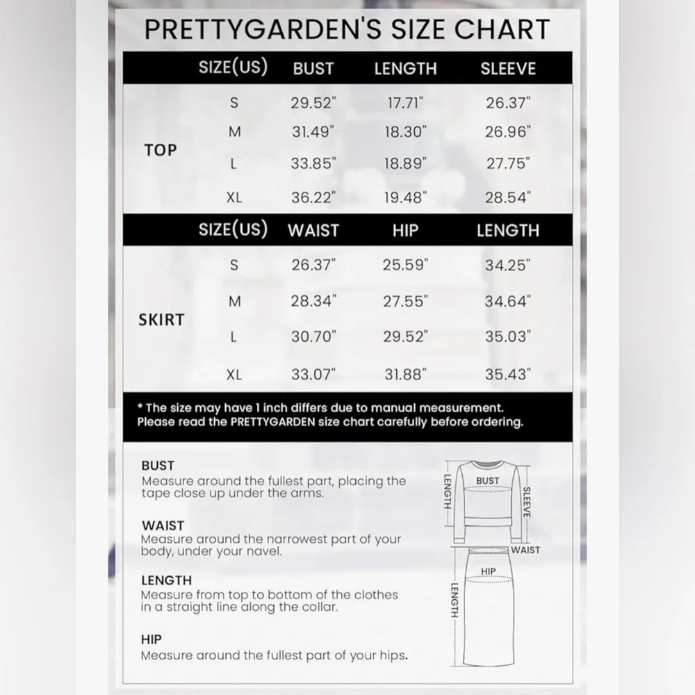 Skirt/sweater set M - Picture 4 of 9